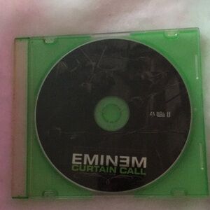 Eminem Curtain Call CD with Green Case